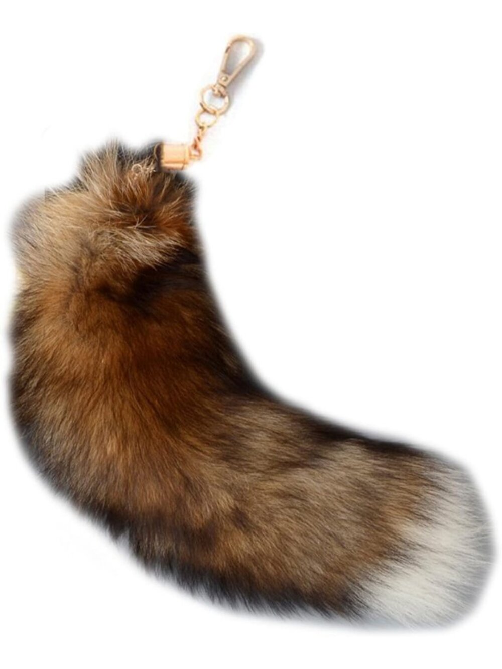 Sun Fox Animal Tail Key-Ring Tails Chain Personalized Long Charm Keychain